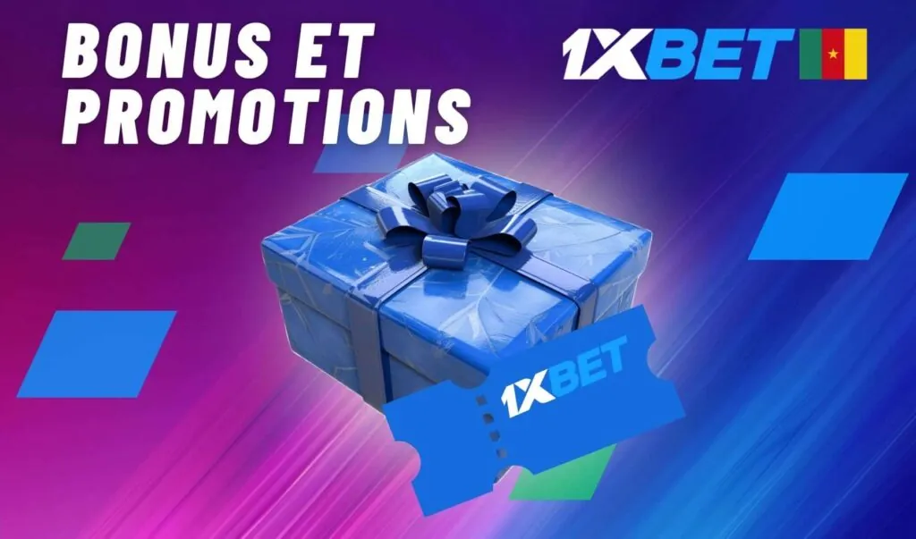 1xbet Cameroun Bonus et promotions actuels