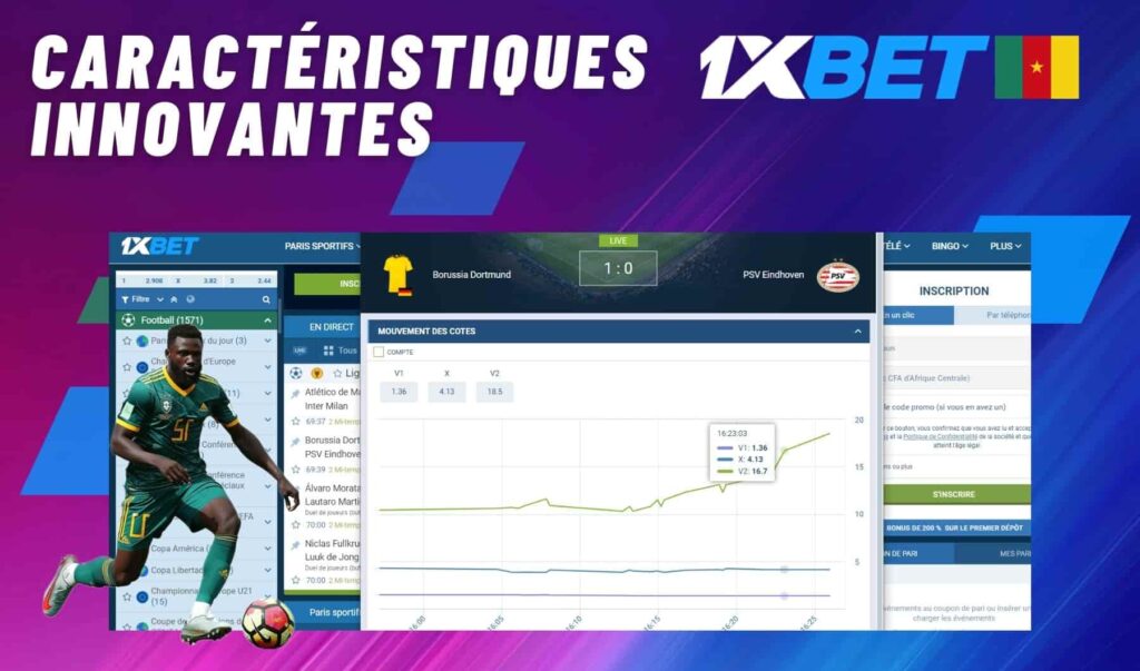 1xbet Cameroun Des caractéristiques innovantes pour les fans de football