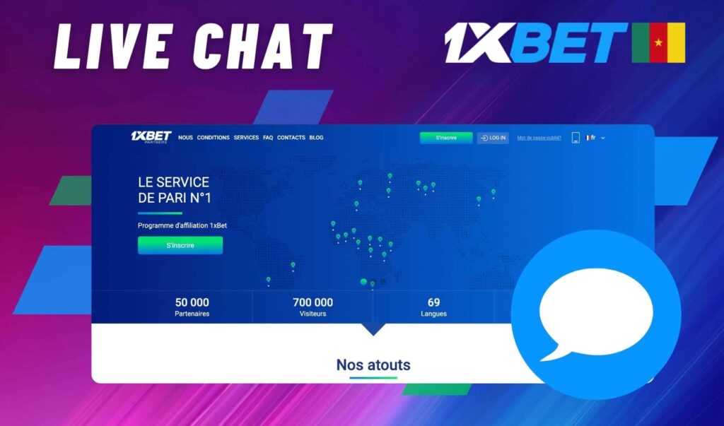 1xbet Cameroun Live Chat l'information