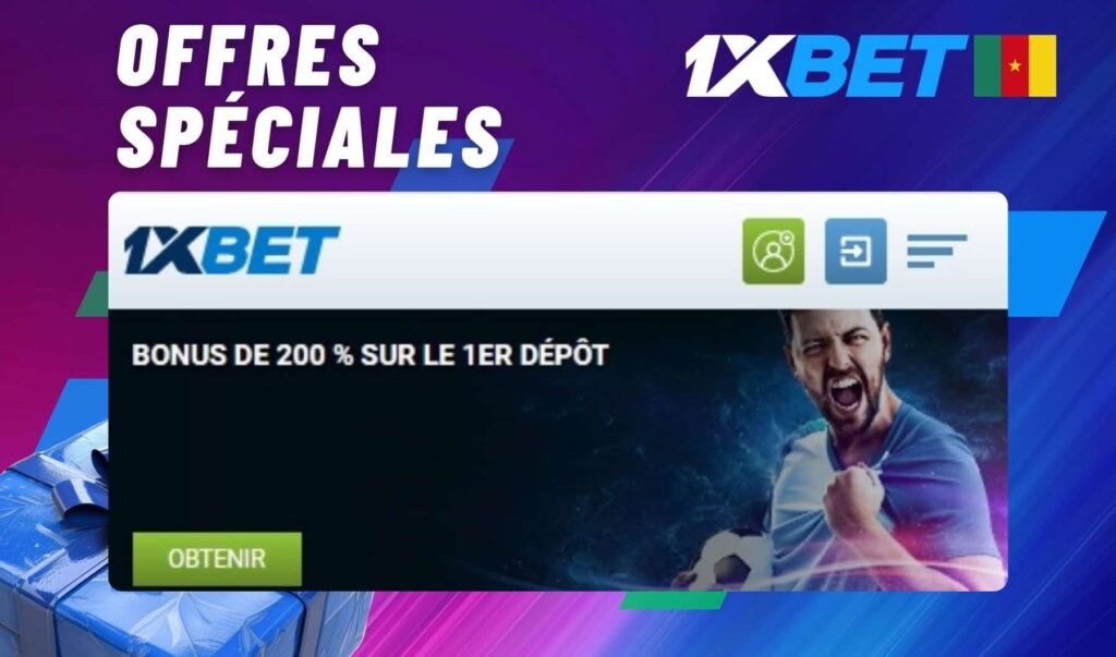 1xbet Cameroun Promotions et Offres Spéciales