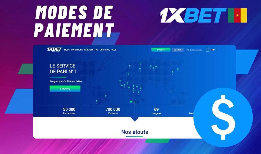 1xbet Cameroun Quels sont les modes de paiement